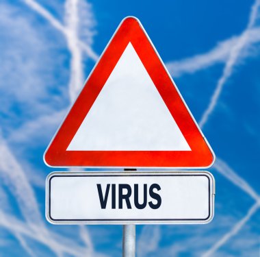 Trafik uyarı işaretleri word - virüs ile