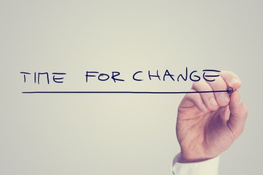 El zaman değişiklik ifade için yazma