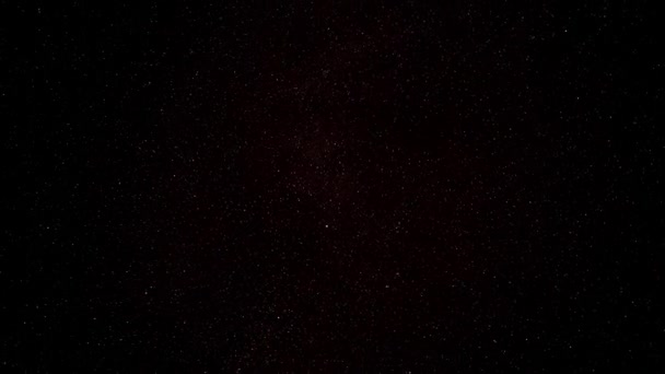 Étoiles la nuit . — Video