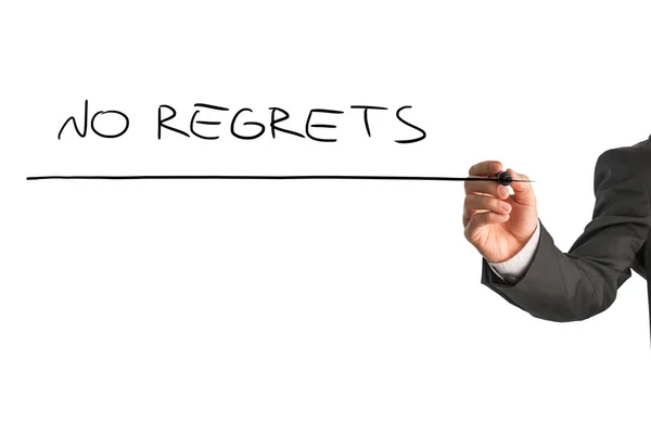 No regrets — Stock Photo, Image