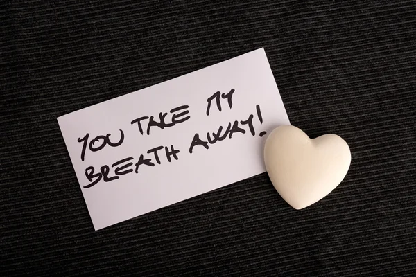 You Take My Breath Away — Stock Photo, Image