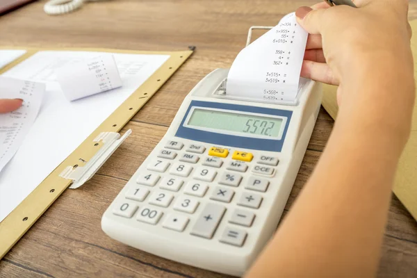 Tax and accounting concept — Stockfoto