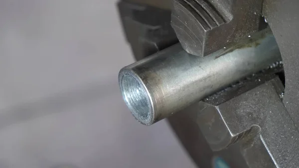 Bushing Vise Bushing Close Vise Preparation Processing — 스톡 사진