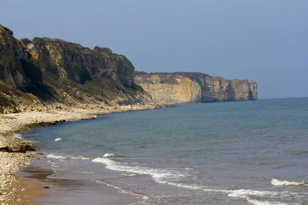 Omaha Beach Cliffs — Stock Photo, Image