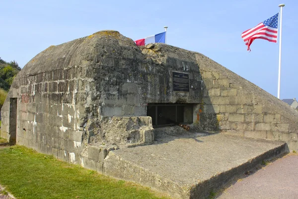 German Bunker, Omaha Beach — Stock Photo, Image