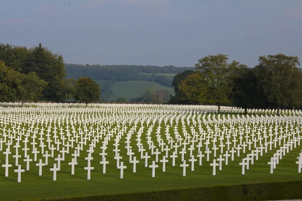 Henri-Chapelle American Cemetery and Memorial, Terra Sagrada Fotos De Bancos De Imagens Sem Royalties