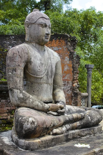 Buddha 3, Polonnaruwa fyrhörning, Sri Lanka — Stockfoto