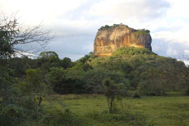 Sigiriya Rock, öğleden sonra geç saatlerde, Sri Lanka