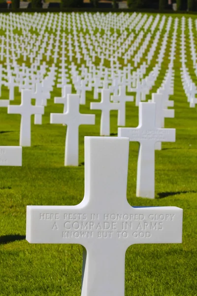 Unknown American Soldier Grave, Italy — Stock Photo, Image