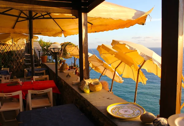 Outdoor Cafe, Cinque Terre, Italy