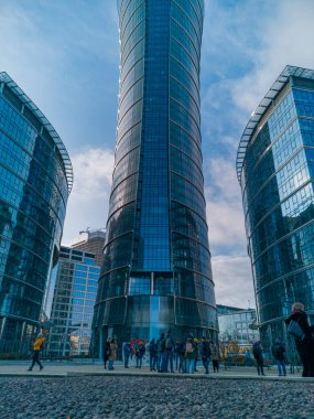 Varşova 9 Kasım 2019 Varşova Kulesi gökdeleni