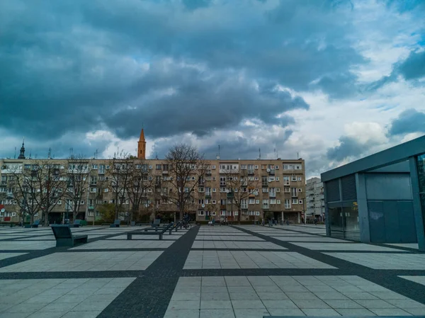 2019 Wroclaw New Market Square City Center — 스톡 사진