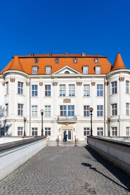 Wroclaw, Poland - February 20 2020 White Cultural Center 