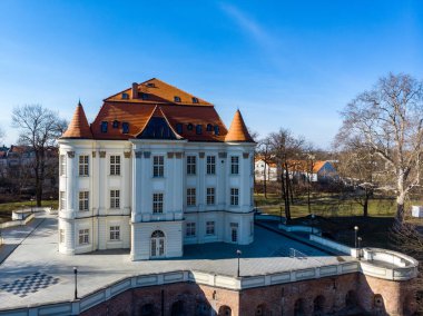 Wroclaw, Poland - February 20 2020 White Cultural Center 
