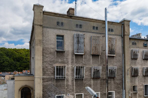 Вальбжич Польша Июня 2020 Года Фасад Зданий Старой Тюремной Тюрьмы — стоковое фото