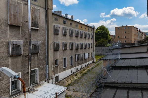 Walbrzych Pologne Juin 2020 Façade Des Bâtiments Ancienne Prison — Photo