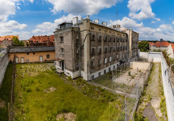 Walbrzych Polônia Junho 2020 Fachada Edifícios Antiga Custódia Prisional — Fotografia de Stock