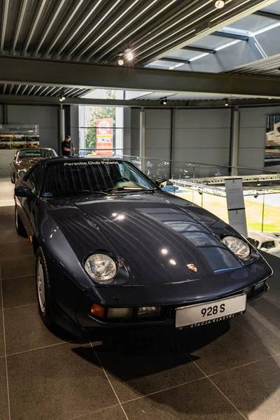 Wroclaw Pologne Juillet 2020 Exposition Modèles Porsche Classiques Porsche Centrum — Photo