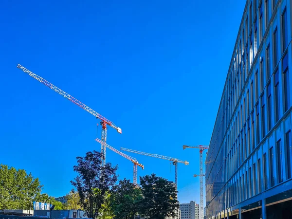 Wroclaw Poland August 2020 Square Builidings New South Center Offices — Stock Photo, Image