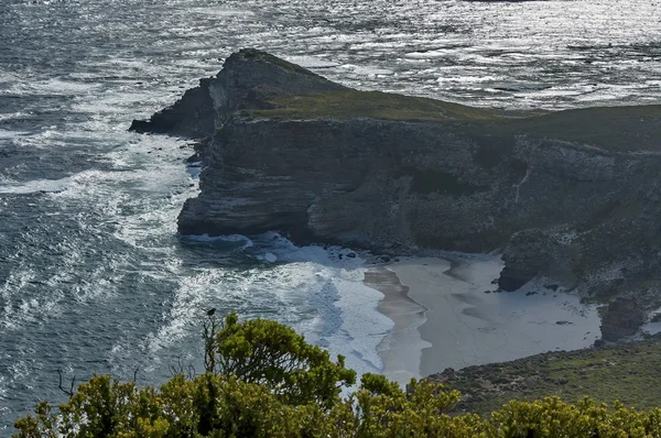 Vista panorámica a la playa de diaz de Cabo de buena esperanza — Foto de Stock