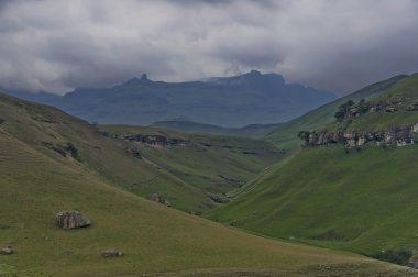 Giants castle kwazulu-natal doğa rezerv