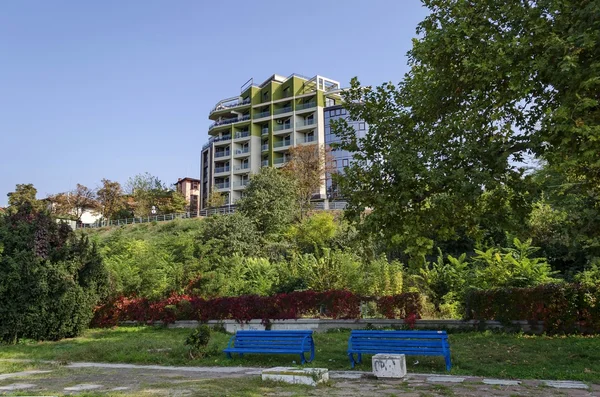 Riverside park in Ruse stad langs de rivier de Donau — Stockfoto