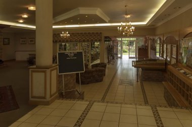 Drakensberg Katedrali tepe otelin lobi