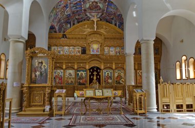 İç yeni kilise Resilovo Manastırı