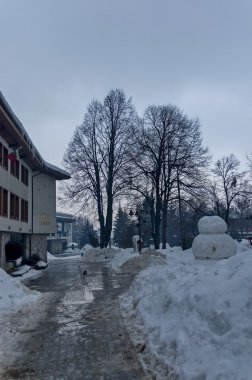 Bansko şehir merkezi kare