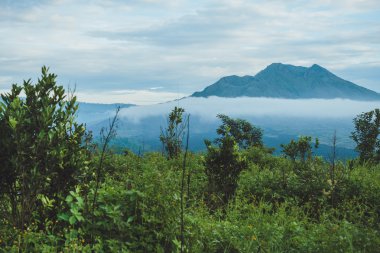 Batur volkan ve Agung mountain view Kintamani sabah adlı,