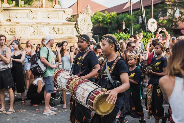 Ubud, Bali - 8 Mart: Kutlama tanımlanamayan kişi — Stok fotoğraf