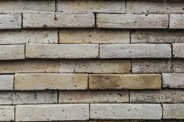 Gradiente muro di mattoni beige. Texture — Foto Stock