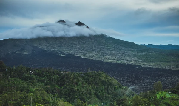 Toller blick auf den batur vulkan in bali — Stockfoto