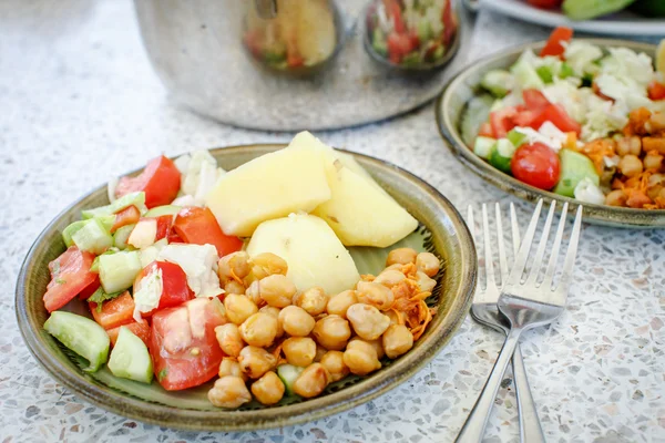 Vegetarisches Mittagessen — Stockfoto