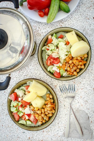 Vegetarische lunch — Stockfoto