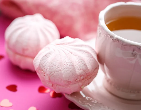 Marshmallow tea — Stock Photo, Image