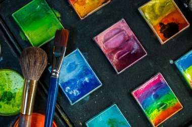 Boyalar, vücut sanatı için