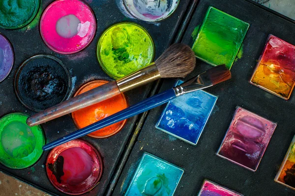 Paints for body art — Stock Photo, Image