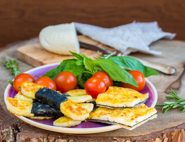 Vegetariánské sýr předkrm — Stock fotografie