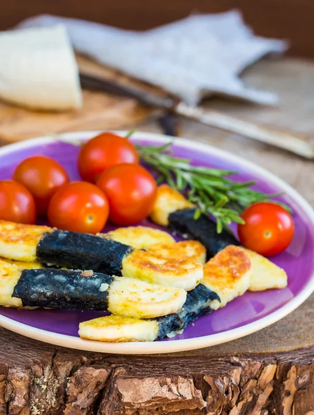 Закуска из вегетарианского сыра — стоковое фото