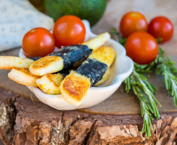 Vegetarian cheese appetizer — Stock Photo, Image