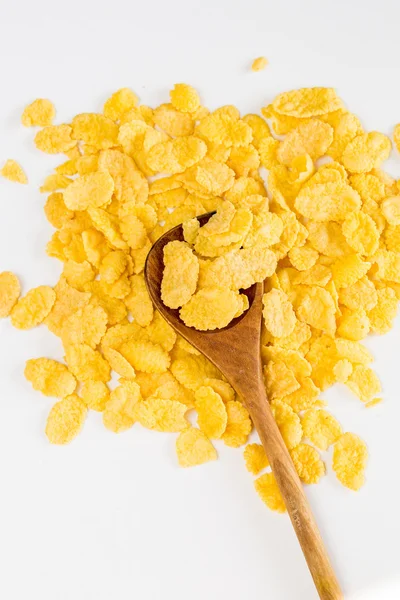 Cornflake mit Honig und Milch — Stockfoto