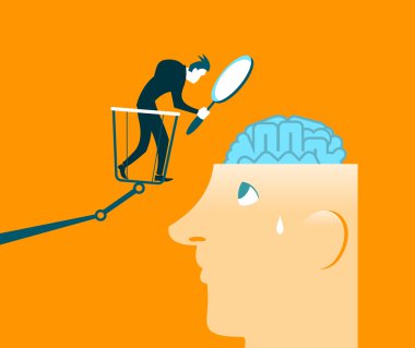 Beyin araştırmaları. Yakından bakıldığında. Test