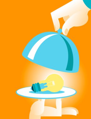 Harika bir düşünce çanağı