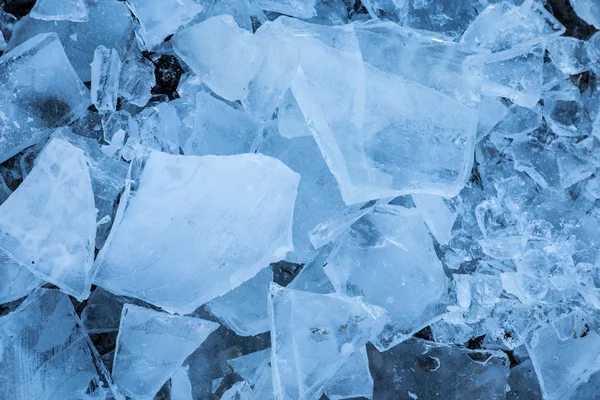 Morceaux de glace dans la nature Image En Vente