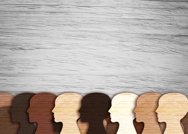 Мультикультурное общество и празднование международной толерантности мультикультурной и африканской, азиатской, американской и кавказской культурной интеграции и гордости как мультикультурной группы