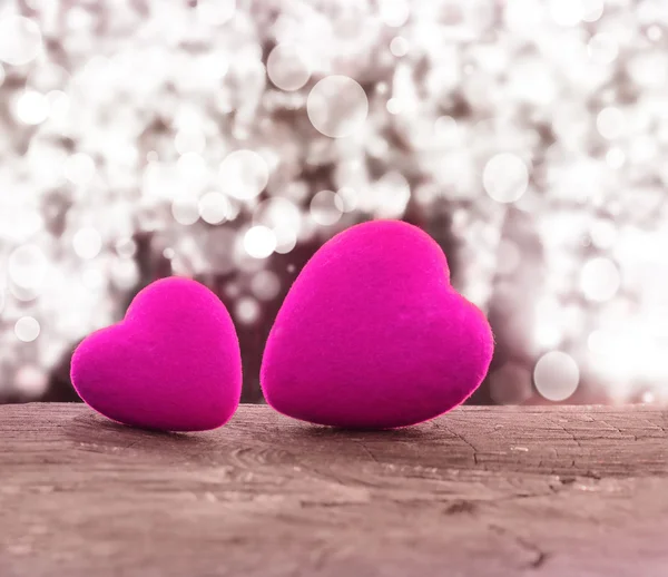 Two hearts — Stock Photo, Image