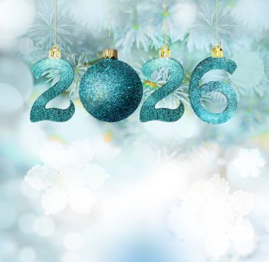 Mutlu yıllar için 2026 Numara - Yeni Yıl Arifesi Kutlaması.