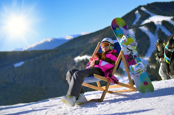 Sport invernali estremi e viaggi — Foto Stock