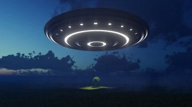 UFO doğaya